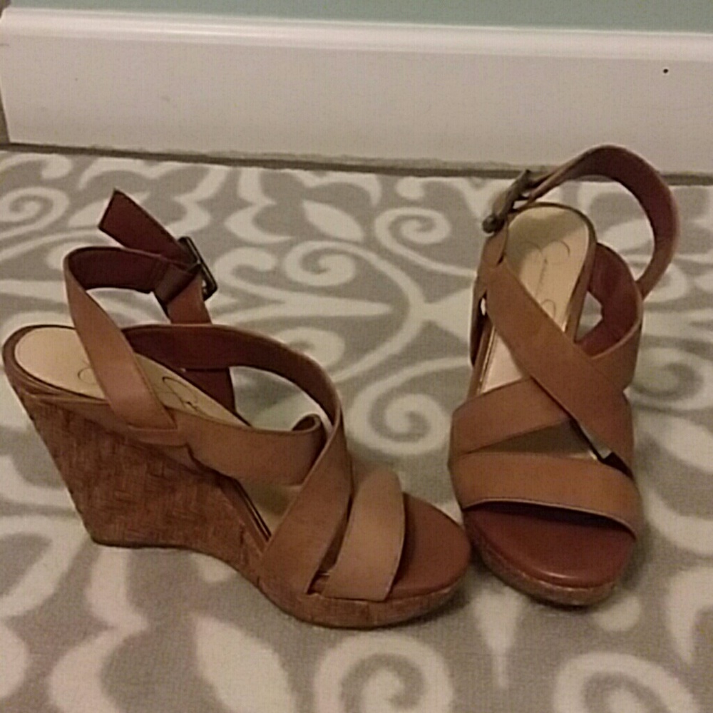 Jessica Simpson wedges